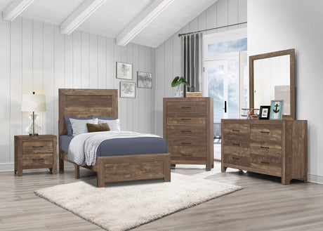Corbin Brown Writing Desk from Homelegance - Luna Furniture
