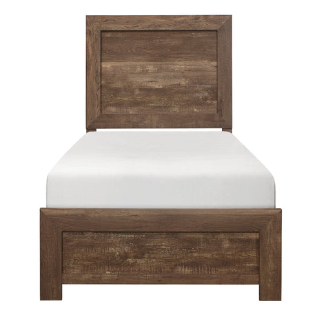 Corbin White Queen Panel Bed from Homelegance - Luna Furniture