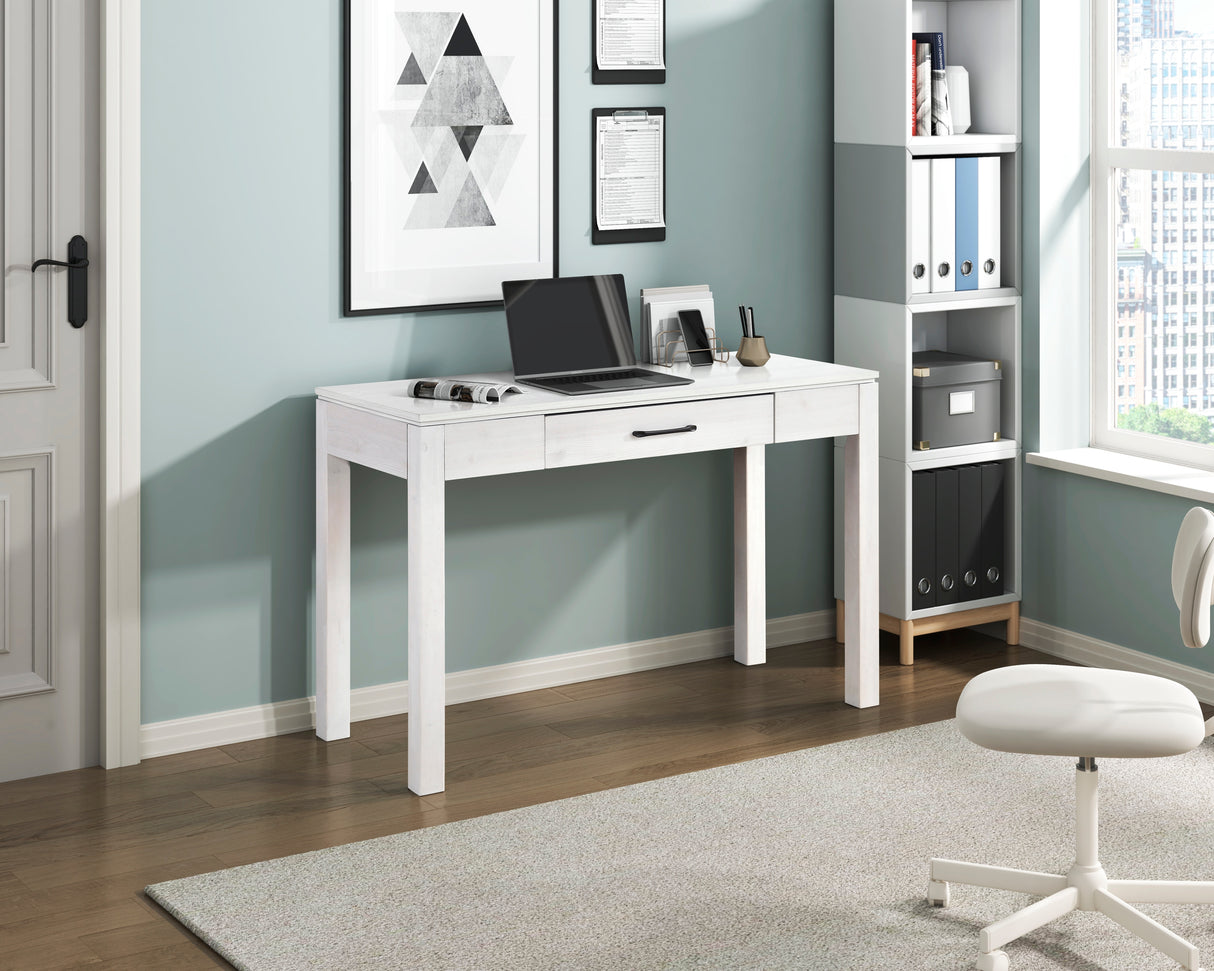 Corbin White Writing Desk from Homelegance - Luna Furniture