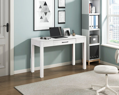 Corbin White Writing Desk from Homelegance - Luna Furniture
