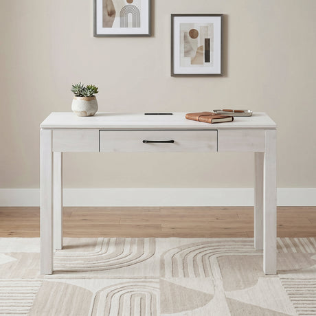 Corbin White Writing Desk from Homelegance - Luna Furniture