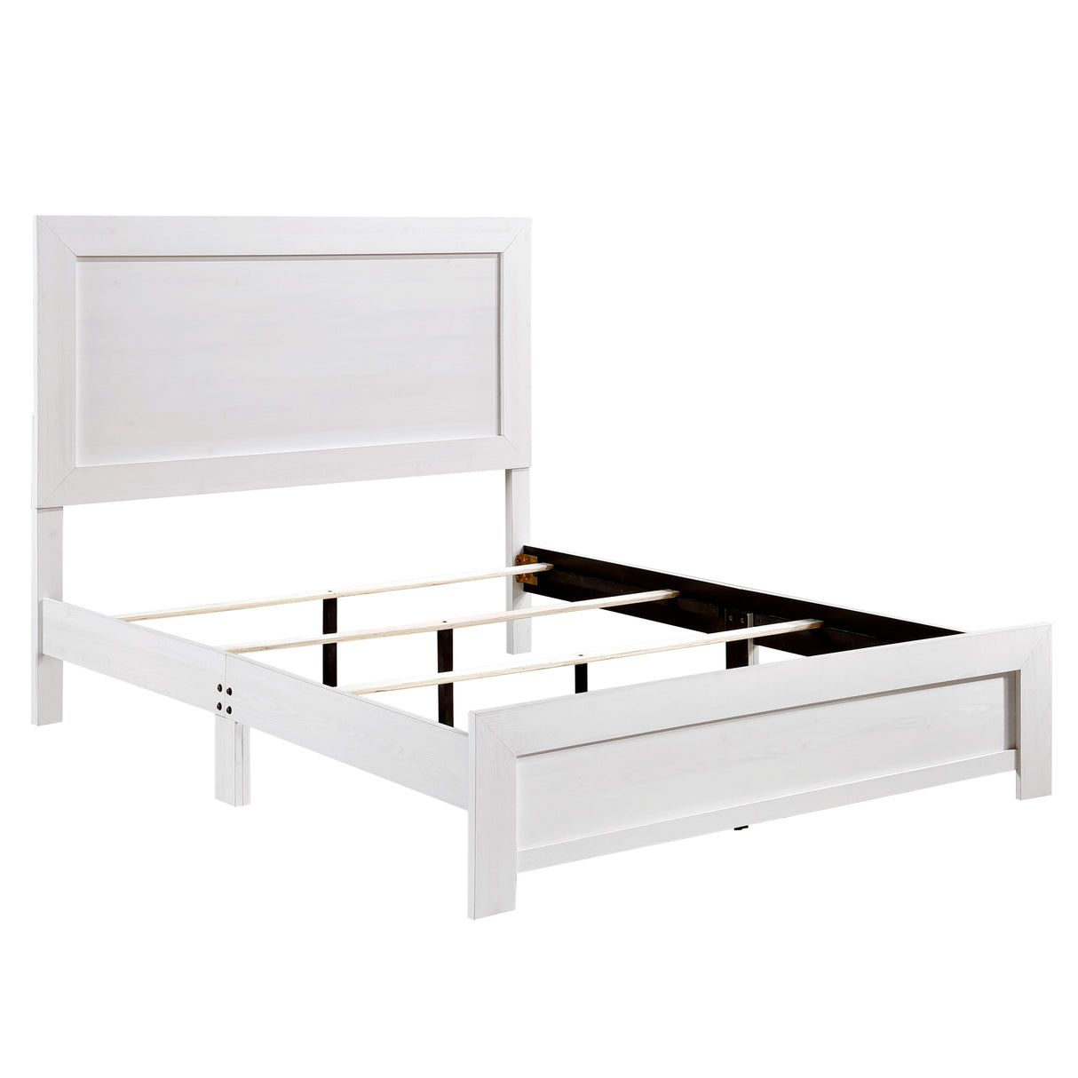 Corbin White California King bed from Homelegance - Luna Furniture