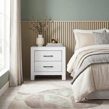 Corbin White Nightstand from Homelegance - Luna Furniture