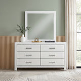 Corbin White Mirror (Mirror Only) from Homelegance - Luna Furniture