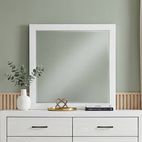 Corbin White Mirror (Mirror Only) from Homelegance - Luna Furniture
