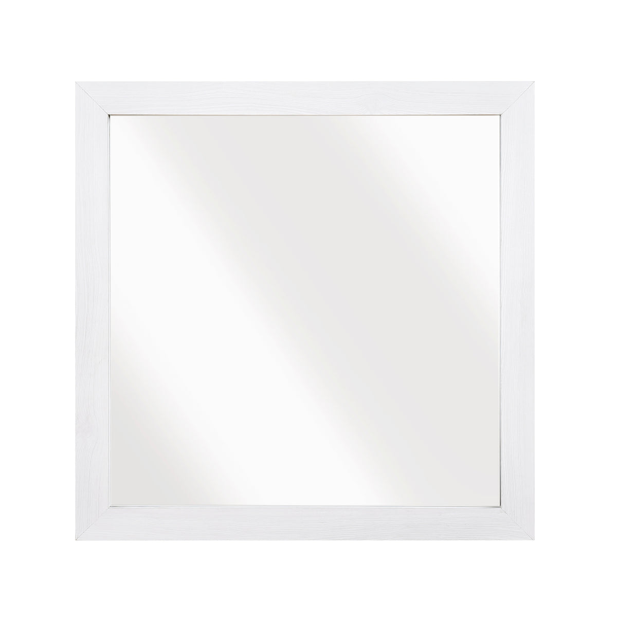 Corbin White Crossbuck Twin Panel Bed