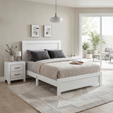 Corbin White Full Panel Bed from Homelegance - Luna Furniture