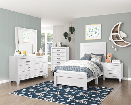 Corbin White Writing Desk from Homelegance - Luna Furniture