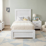Corbin White California King bed from Homelegance - Luna Furniture