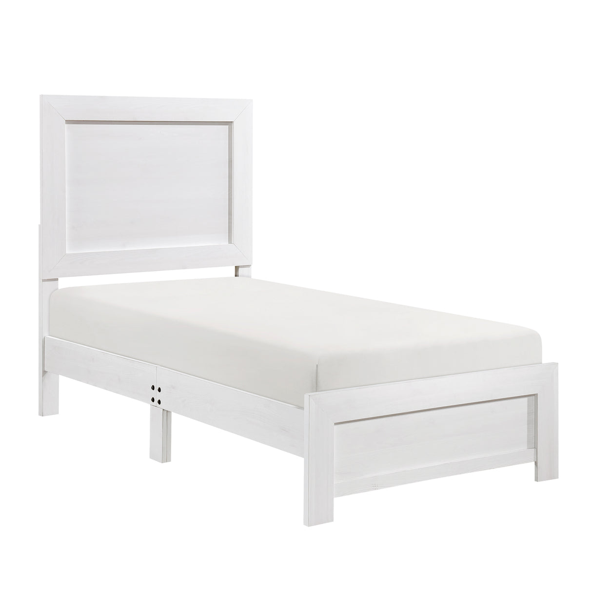 Corbin White California King bed from Homelegance - Luna Furniture
