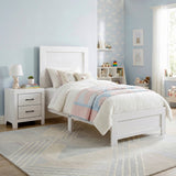 Corbin White California King bed from Homelegance - Luna Furniture