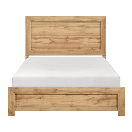 Corbin Natural 4pc Set (QB+NS+DR+MR) from Homelegance - Luna Furniture