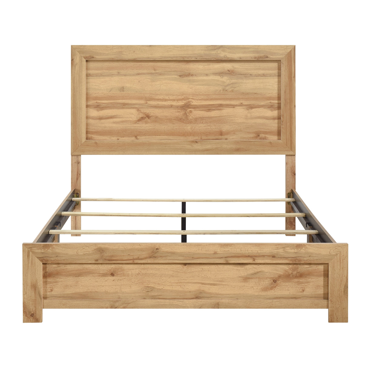 Corbin Natural Queen Panel Bed from Homelegance - Luna Furniture