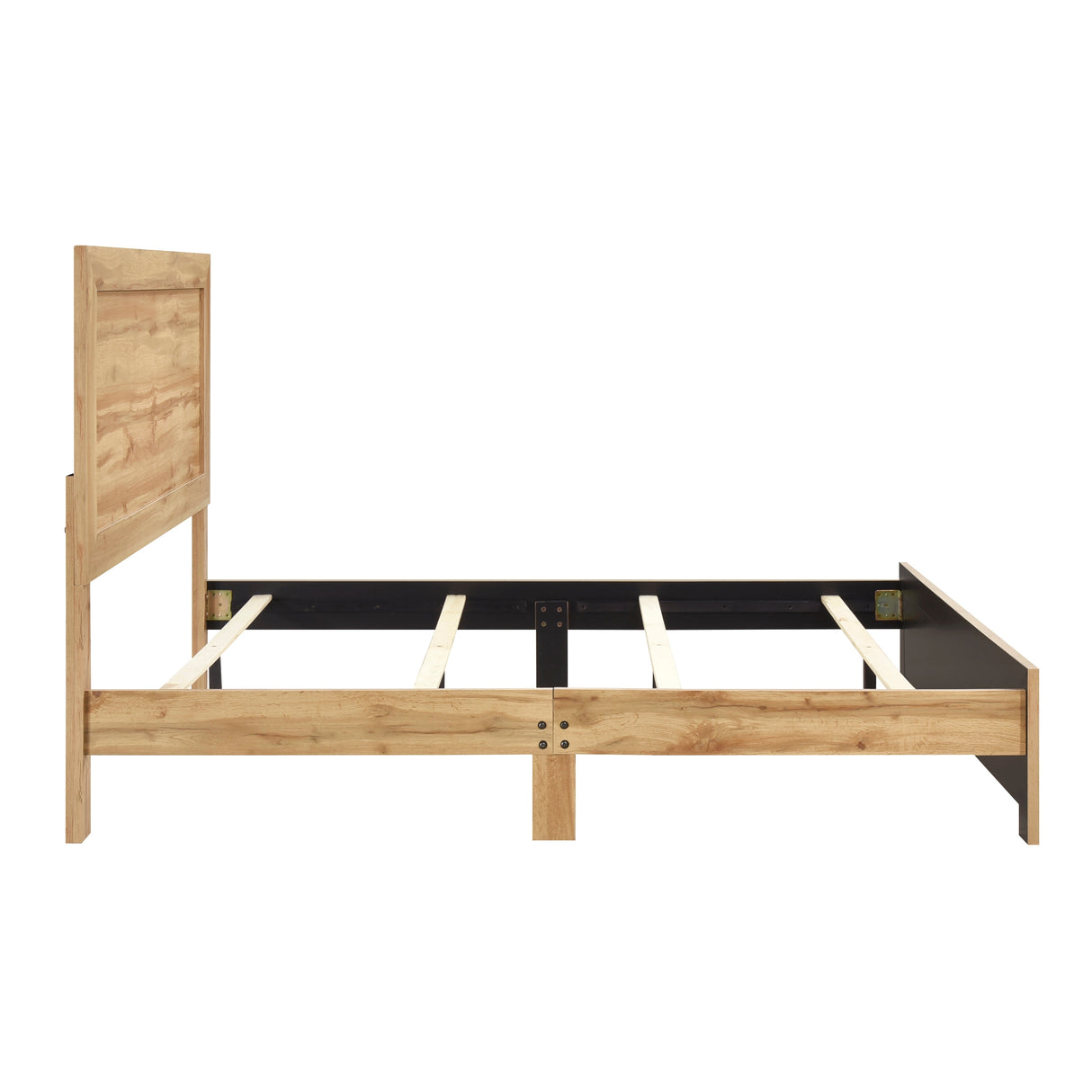Corbin Natural Queen Panel Bed from Homelegance - Luna Furniture