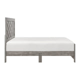 Corbin Gray Crossbuck 5pc Set (QB+NS+DR+MR+CH) from Homelegance - Luna Furniture