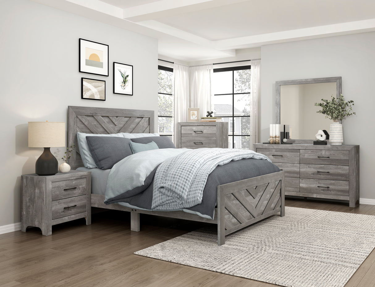 1534NPGYF-1 FULL BED from Homelegance - Luna Furniture