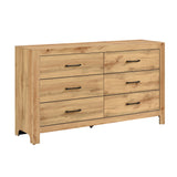 Corbin Natural Crossbuck Bedroom Set from Homelegance - Luna Furniture
