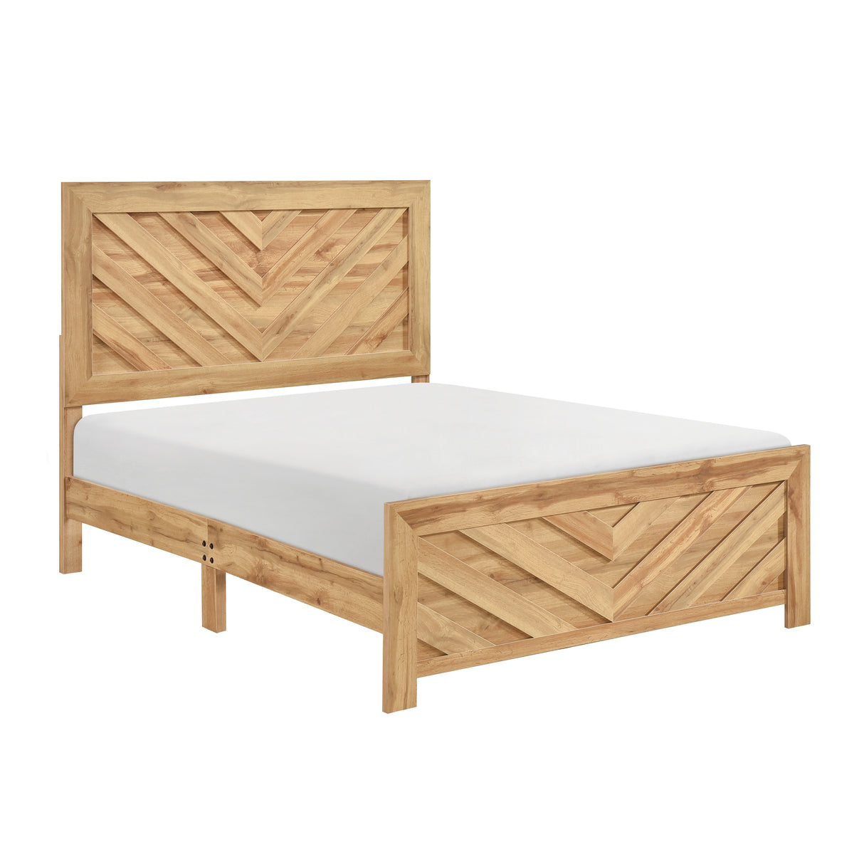 Corbin Natural Crossbuck Bedroom Set from Homelegance - Luna Furniture