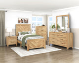 Corbin Natural Crossbuck Twin Bed from Homelegance - Luna Furniture