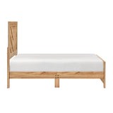 Corbin Natural Crossbuck Twin Bed from Homelegance - Luna Furniture