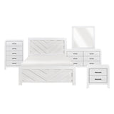 Corbin White Crossbuck Panel Bedroom Set from Homelegance - Luna Furniture