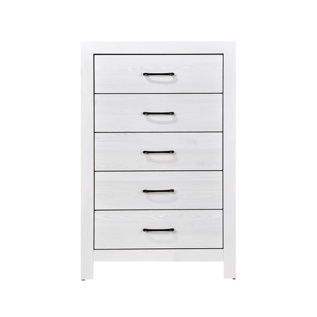 Corbin White Crossbuck Panel Bedroom Set from Homelegance - Luna Furniture