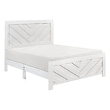 Corbin White Crossbuck Panel Bedroom Set from Homelegance - Luna Furniture