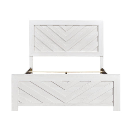 Corbin White Crossbuck Panel Youth Bedroom Set from Homelegance - Luna Furniture