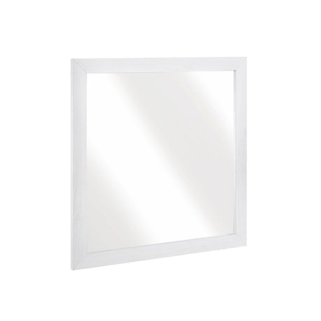 Corbin White Crossbuck 4pc Set (TB+NS+DR+MR) from Homelegance - Luna Furniture