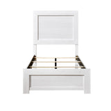 Corbin White Crossbuck 5pc Set (TB+NS+DR+MR+CH) from Homelegance - Luna Furniture
