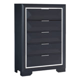 Rosemont Midnight Blue Mirror (Mirror Only) from Homelegance - Luna Furniture