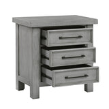 Logandale Antique Gray Wardrobe Chest from Homelegance - Luna Furniture
