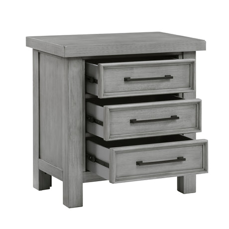 Logandale Antique Gray Wardrobe Chest from Homelegance - Luna Furniture
