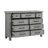 Logandale Antique Gray Wardrobe Chest from Homelegance - Luna Furniture