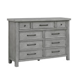 Logandale Antique Gray Wardrobe Chest from Homelegance - Luna Furniture