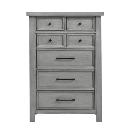 Logandale Antique Gray Mirror (Mirror Only) from Homelegance - Luna Furniture
