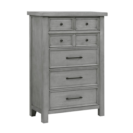 Logandale Antique Gray Mirror (Mirror Only) from Homelegance - Luna Furniture