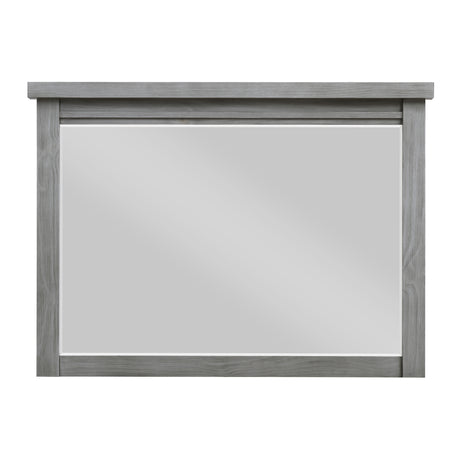 Logandale Antique Gray 5pc Set (QB+NS+DR+MR+CH) from Homelegance - Luna Furniture