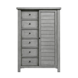 Logandale Antique Gray Wardrobe Chest from Homelegance - Luna Furniture