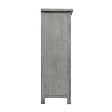Logandale Antique Gray Wardrobe Chest from Homelegance - Luna Furniture
