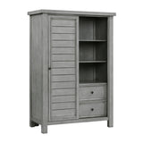Logandale Antique Gray Wardrobe Chest from Homelegance - Luna Furniture