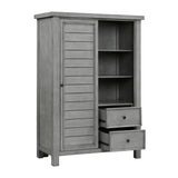 Logandale Antique Gray Wardrobe Chest from Homelegance - Luna Furniture