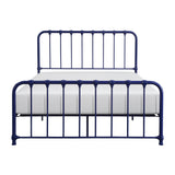 Bethany Blue Twin Metal Platform Bed from Homelegance - Luna Furniture