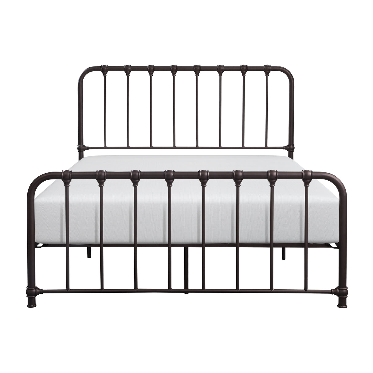 Bethany Orange Full Metal Platform Bed from Homelegance - Luna Furniture