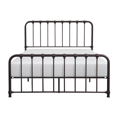 Bethany Orange Full Metal Platform Bed from Homelegance - Luna Furniture