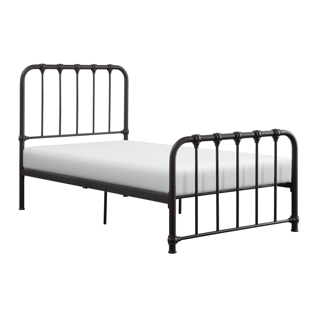 Bethany Dark Bronze Twin Metal Platform Bed from Homelegance - Luna Furniture