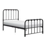Bethany Dark Bronze Twin Metal Platform Bed from Homelegance - Luna Furniture