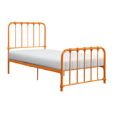 Bethany Dark Bronze Twin Metal Platform Bed from Homelegance - Luna Furniture