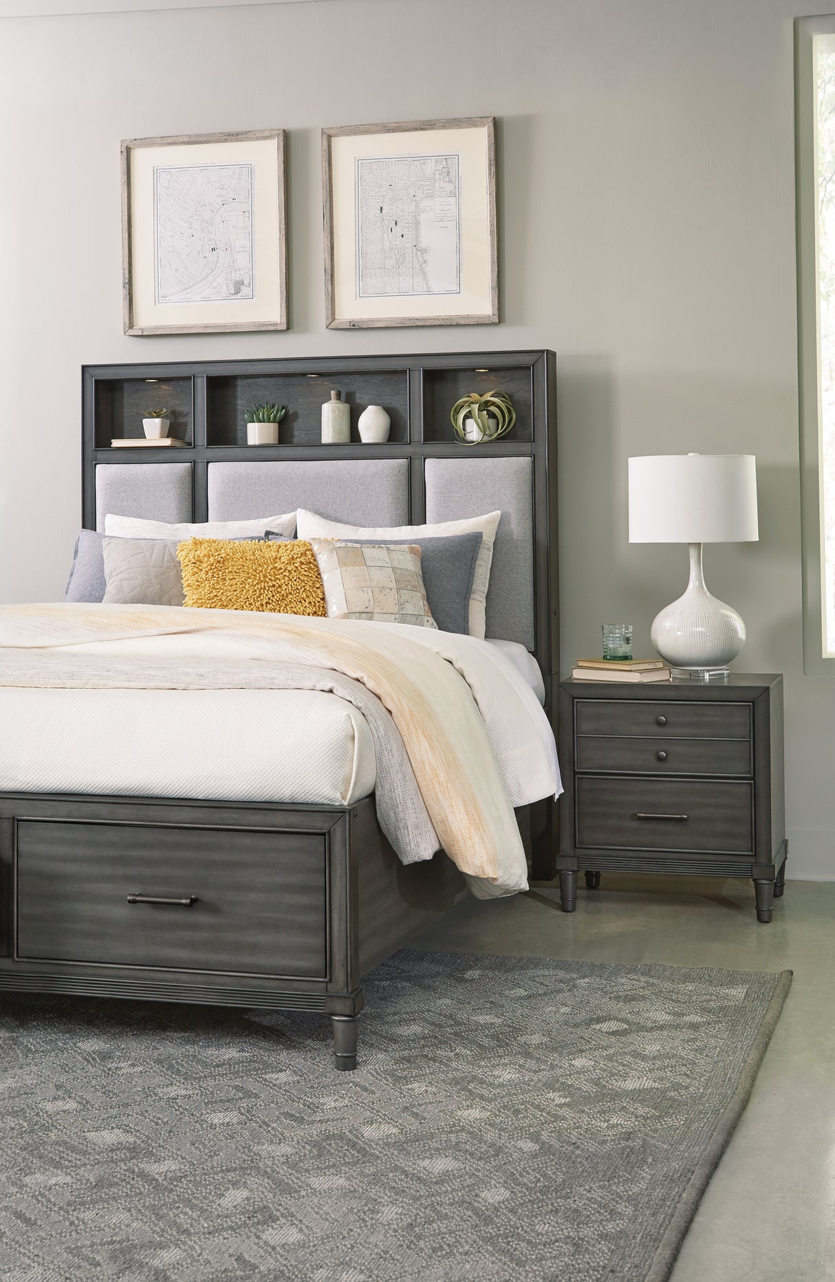 Salon Black Dresser