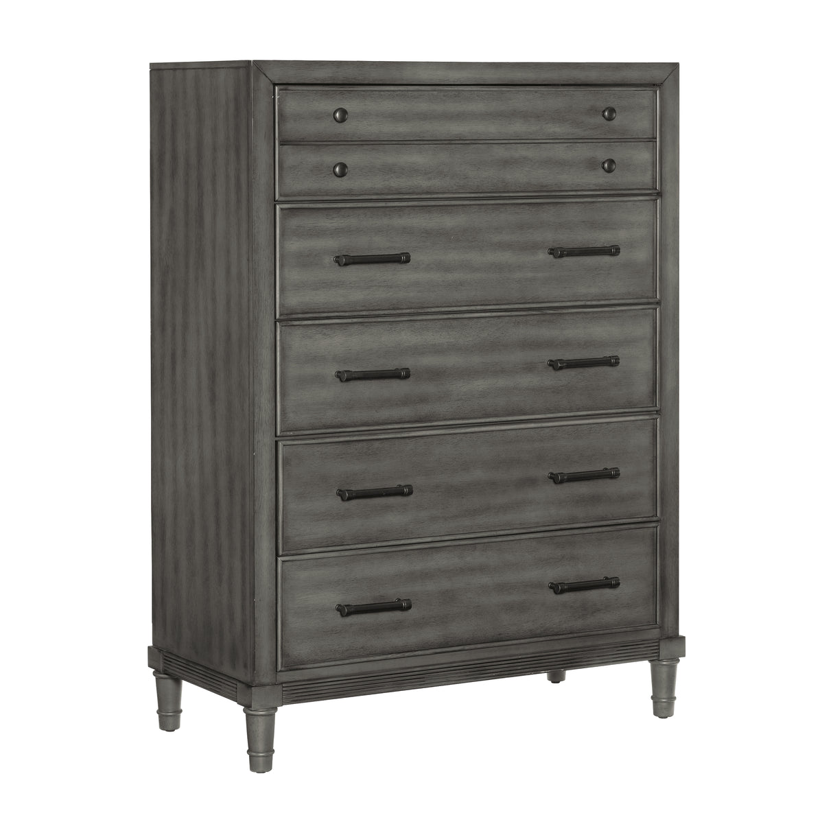 Zephyr Light Gray Queen Panel Bed from Homelegance - Luna Furniture